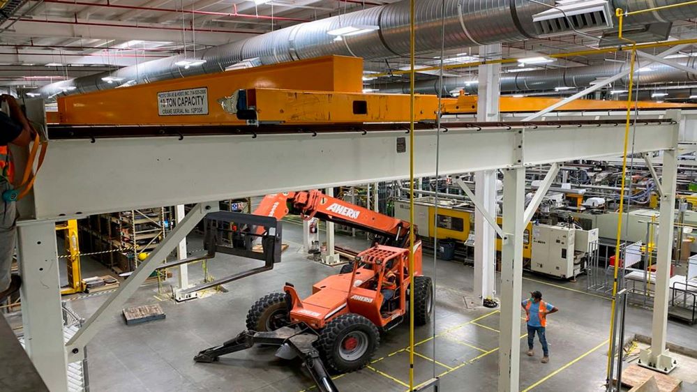 Proyecto Modificación Grua viajera Hunter L3